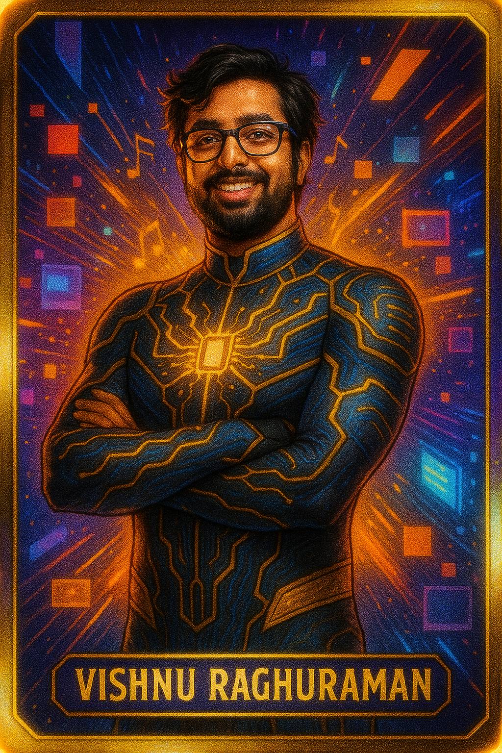 Vishnu Raghuraman card